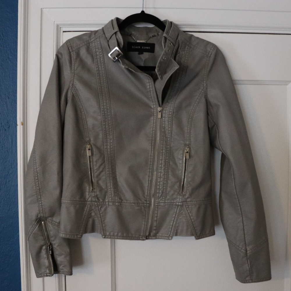 Black Rivet Jacket